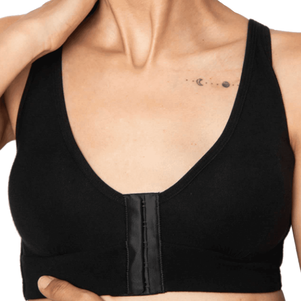 Rora Pocketed Front Closure Bra - Media 2