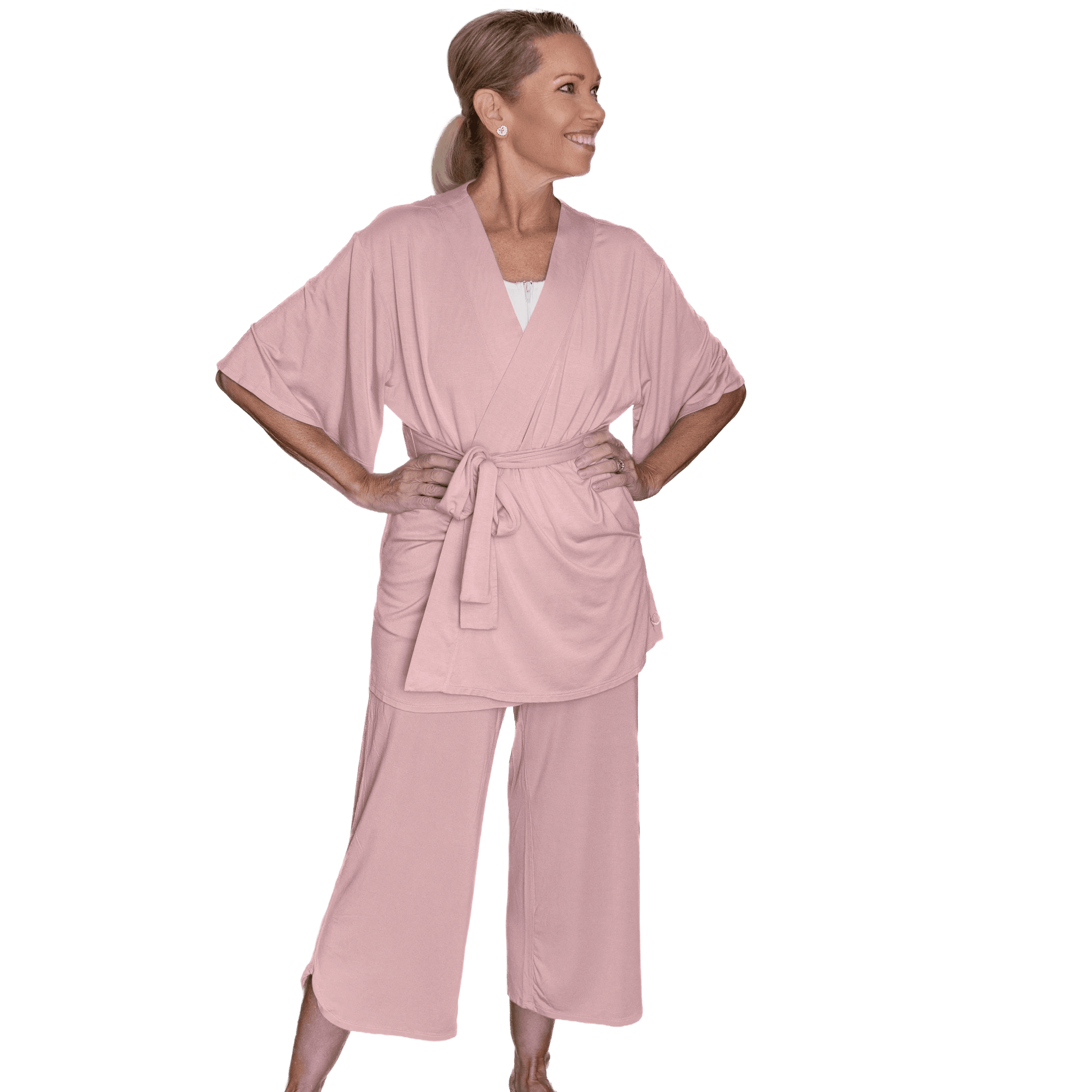 Home Recovery Short Sleeve Pajamas