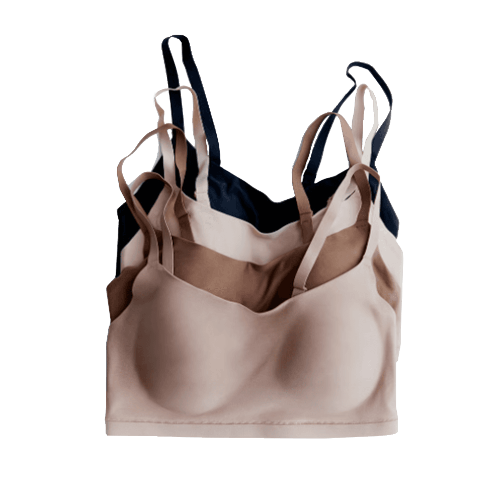 Soft Stretch Scoop Padded Bralette - Media 2