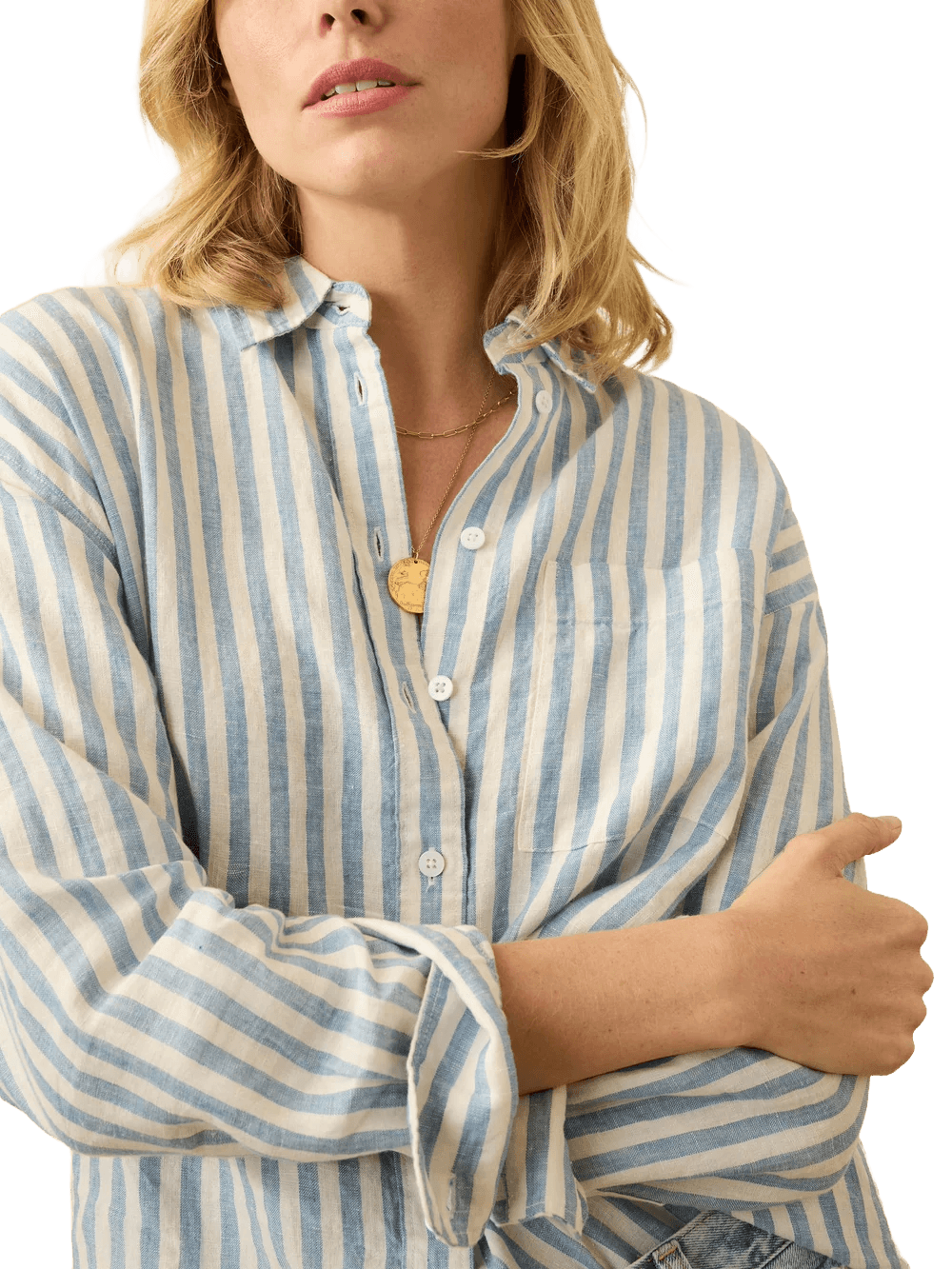 Laguna Linen Relaxed Shirt - Media 1