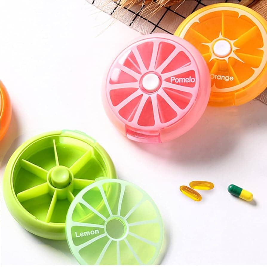 Citrus Slice Pill Organizer - Media 3