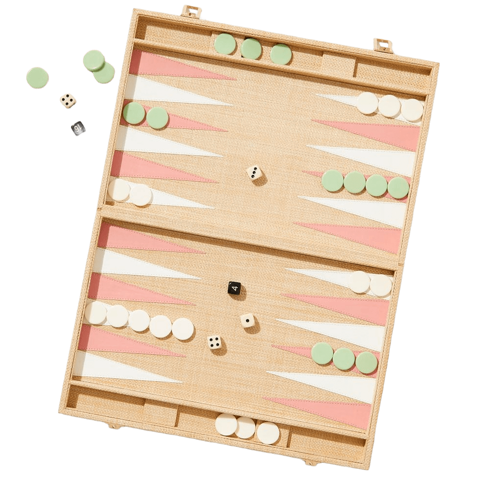 Monogrammable Backgammon Set - Media 1
