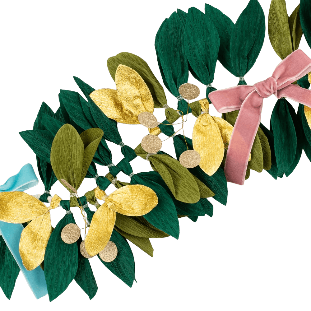 Paper Festive Foliage Garland - Media 2