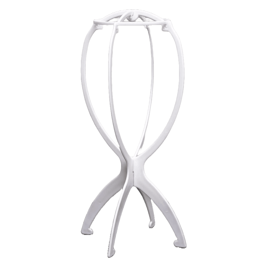 Collapsible Plastic Wig Stand - Media 1