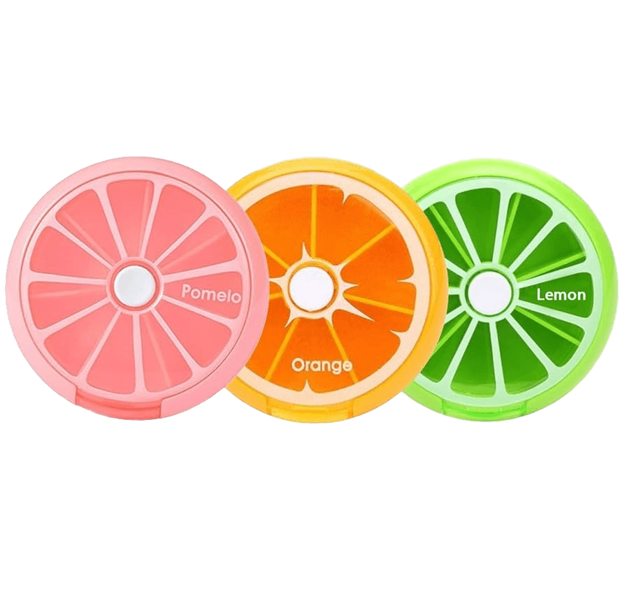 Citrus Slice Pill Organizer