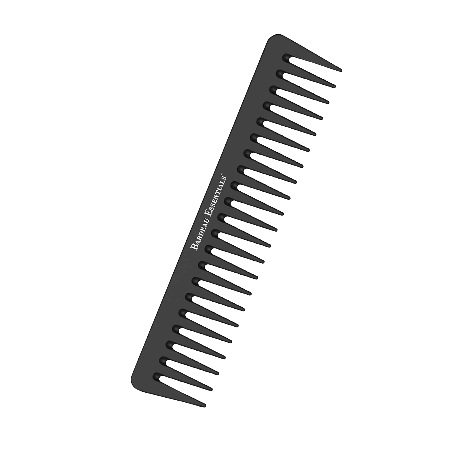 Bardeau Essentials Black Carbon Wide Tooth Comb