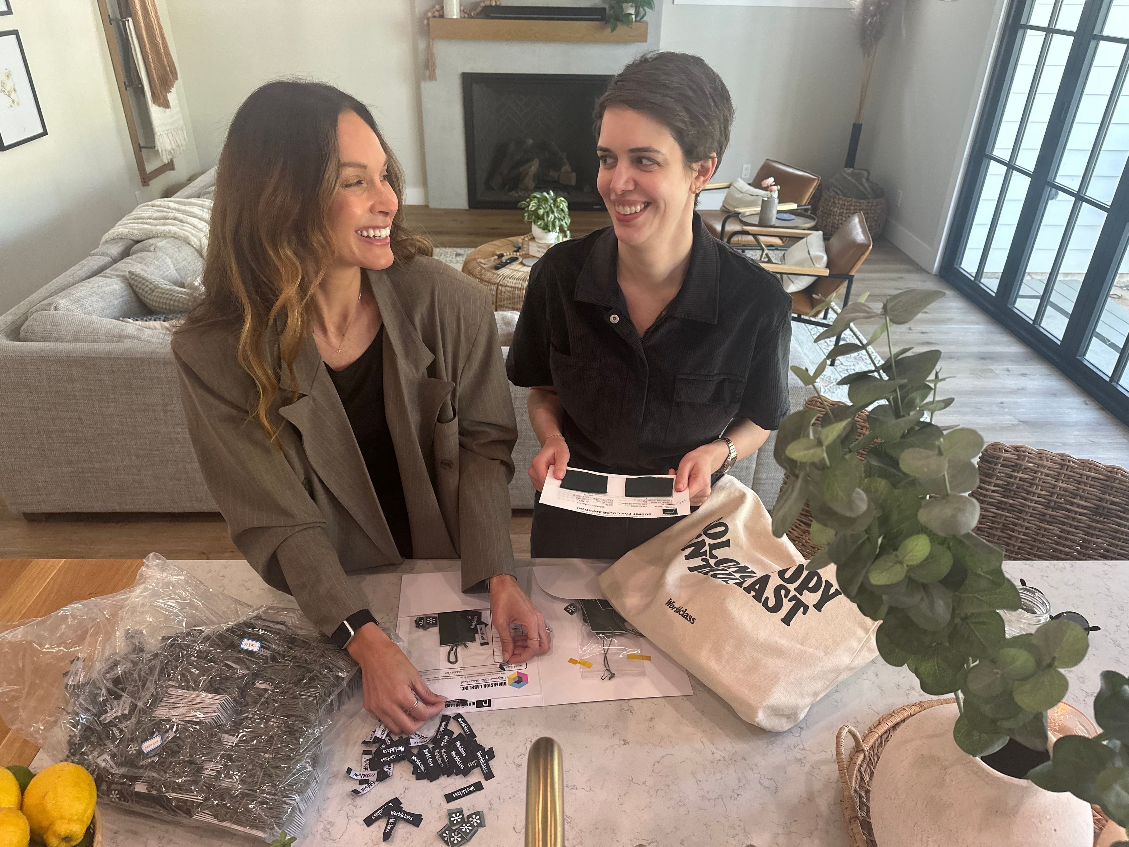 Brooks Bell and Sarah Beran and Worldclass colonoscopy enthusiast tote.