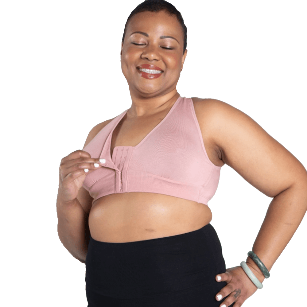 Rora Pocketed Front Closure Bra - Media 3