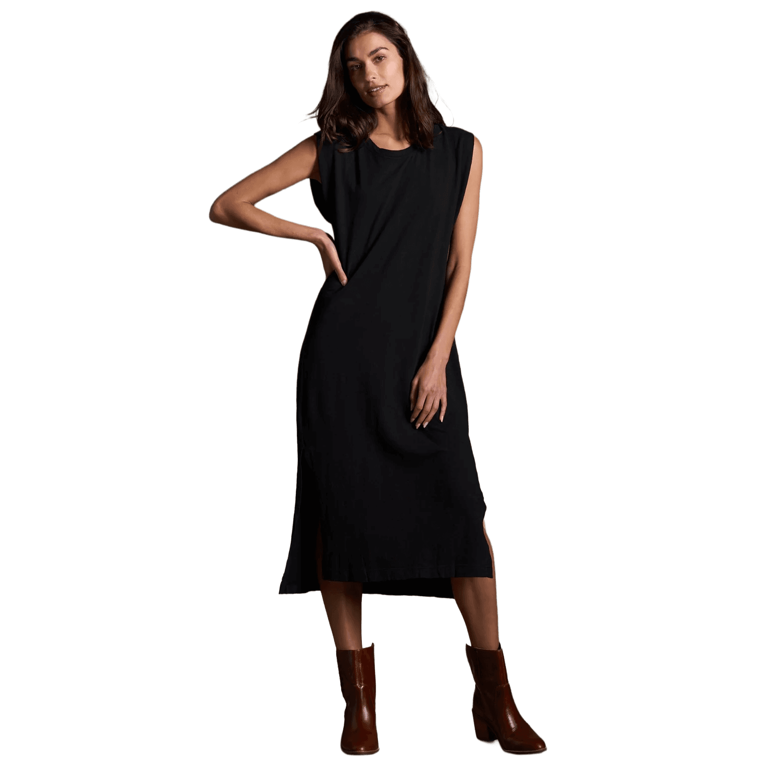 Georgia Slub Muscle Tank Dress - Media 2