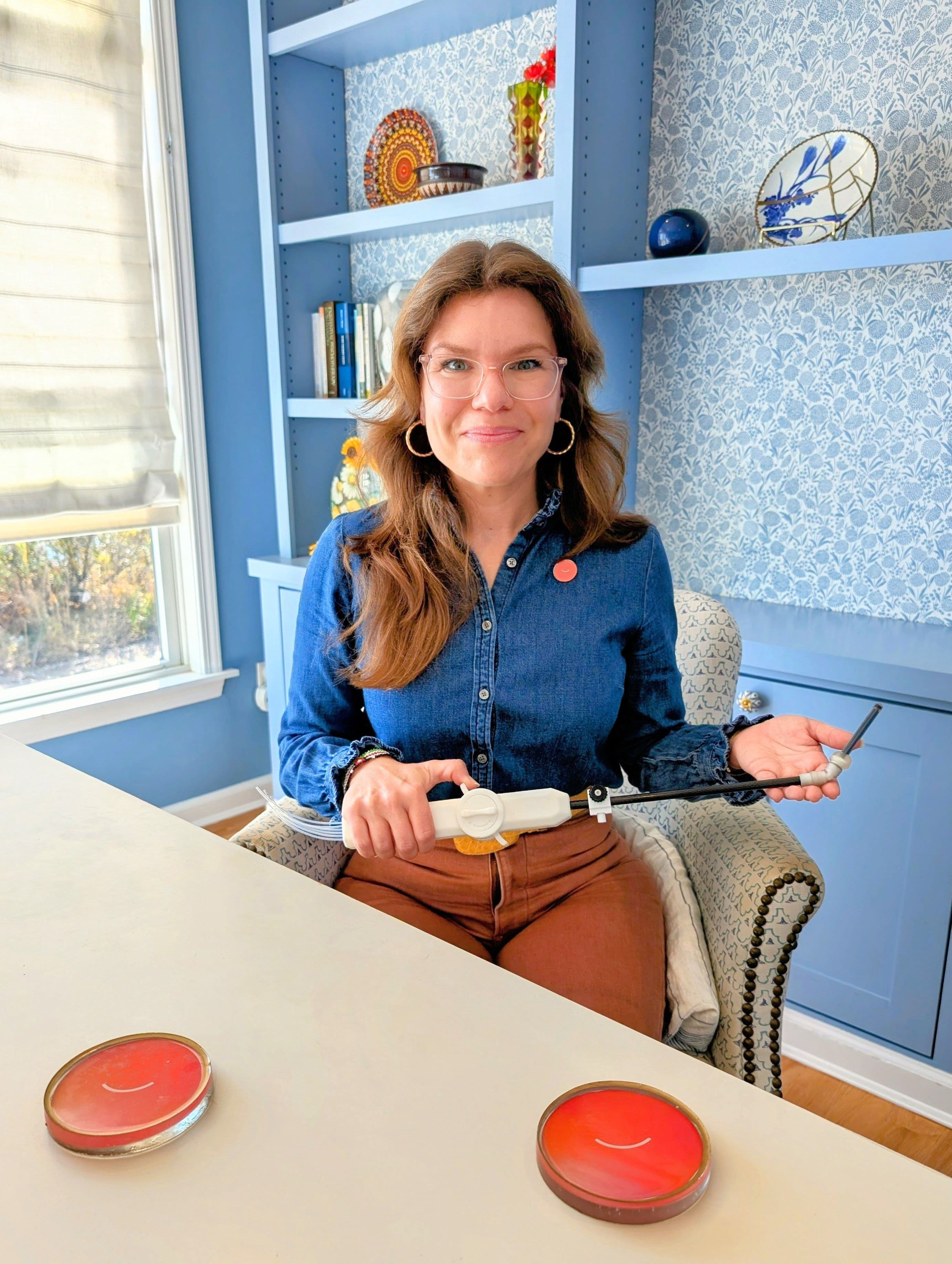 Eve McDavid of Mission-Driven Tech, a cervical cancer innovation company.