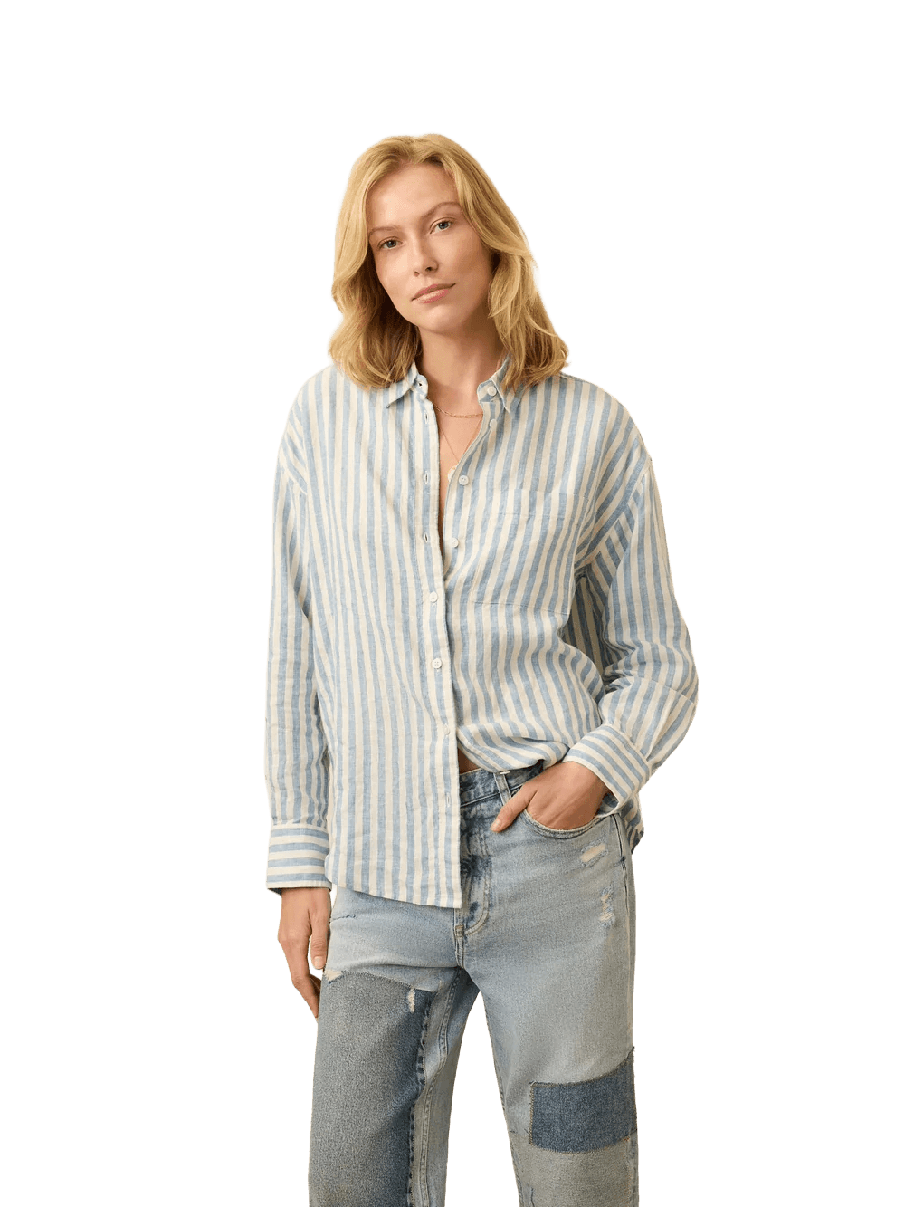 Laguna Linen Relaxed Shirt - Media 2